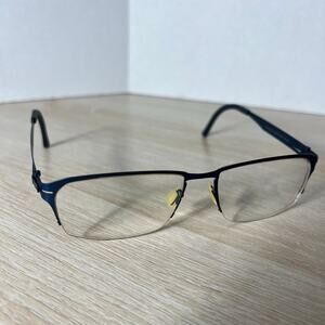 Ovvo Optics Mod.2752 Col.116 Eyeglasses Half Rim Blue Frames READ DESC 54-17-140